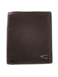 Camel Active Skórzany portfel "Vegas" w kolorze ciemnobrązowym - 10,7 x 12,7 x 2 cm rozmiar: onesize. Brązowe portfele męskie Camel Active, bez wzorów, z materiału. Za 147.91 zł.