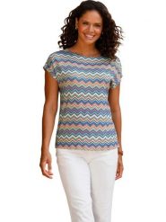 WITT WEIDEN Koszulka ze wzorem rozmiar: 36. T-shirty damskie WITT WEIDEN, bez wzorów, bez kołnierzyka. Za 38.95 zł.