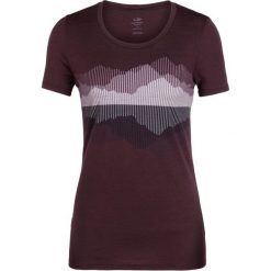 Icebreaker damski t-shirt Wmns Tech Lite SS Low Crewe Cook, Reflected Velvet, L. Bielizna termoaktywna damska Icebreaker, l, bez wzorów, z tkaniny. W wyprzedaży za 190.00 zł.