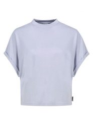 Eight2Nine Koszulka w kolorze fioletowym rozmiar: XS. Różowe bluzki damskie Eight2Nine, xs, bez wzorów, bez kołnierzyka, bez ramiączek. Za 47.94 zł.