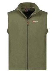 Canadian Peak Kamizelka polarowa "Vugeak" w kolorze khaki rozmiar: 3XL. Brązowe kamizelki męskie Canadian Peak, xl, z materiału. Za 39.99 zł.