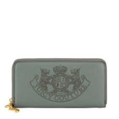 Portfel Juicy Couture. Zielone portfele damskie Juicy Couture, bez wzorów. Za 159.99 zł.