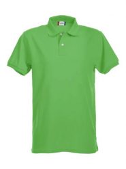 Clique Stretch Premium Polo — wysokiej jakości koszulka polo elastyczna. Zielone koszulki polo męskie CLIQUE, l, bez wzorów, z bawełny, bez ramiączek. Za 153.95 zł.