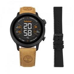 Zegarek Męski Timberland TDIGB0064503-SET. Czarne zegarki męskie Timberland. Za 797.35 zł.
