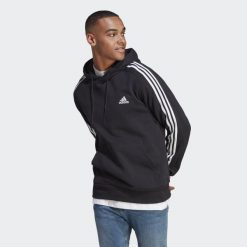 Bluza z kapturem adidas 3-Stripes Essentials French Terry. Białe bluzy z kapturem męskie Adidas, m. W wyprzedaży za 222.15 zł.