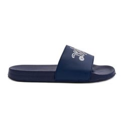 Klapki Męskie Lee Cooper LCW-24-42-2481M Granatowe niebieskie. Niebieskie klapki i japonki męskie . Za 133.67 zł.