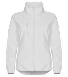 Clique Classic Softshell Jacket Damska – 3‑warstwy, poliester z recyklingu –. Białe kurtki softshell damskie CLIQUE, xl, bez wzorów, z poliesteru, bez kaptura. Za 265.43 zł.