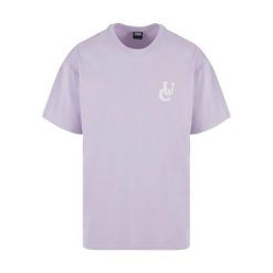 Męska Koszulka Wavy Logo Heavyweight Oversized T-shirt. Czerwone t-shirty męskie Urban Classics, m, bez wzorów, bez kołnierzyka. Za 104.99 zł.