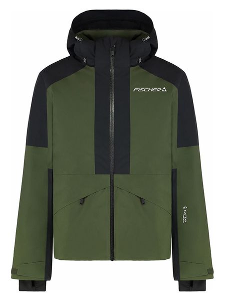 Fischer Kurtka narciarska "Explorer" w kolorze khaki rozmiar: XL. Brązowe kurtki narciarskie i snowboardowe damskie FISCHER, xl, bez wzorów, bez kaptura, narciarskie. Za 765.09 zł.