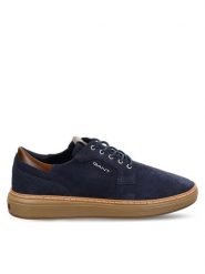 Gant Półbuty 31633163 Granatowy. Niebieskie półbuty męskie Gant, ze skóry, bez zapięcia. Za 469.99 zł.