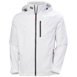 Kurtka uniwersalna męska Helly Hansen Crew. Białe kurtki męskie Helly Hansen, m, bez wzorów, z syntetyku, casualowe, z kapturem. Za 947.00 zł.