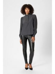 Kaffe Bluzka w kolorze szarym rozmiar: 46. Szare bluzki damskie Kaffe, bez wzorów, bez kołnierzyka, bez ramiączek. Za 86.99 zł.