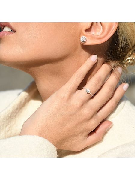DIAMOND & CO Złoty pierścionek "Côme" z diamentami rozmiar: 54. Żółte pierścionki damskie Diamond & Co, z diamentem, złote. Za 1,289.95 zł.