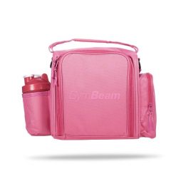Torba na jedzenie GymBeam FIT Prep Pink. Czerwone torebki klasyczne damskie GYMBEAM, bez wzorów, z materiału, bez dodatków. Za 170.90 zł.