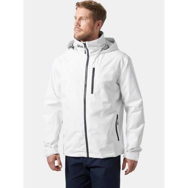 Kurtka Żeglarska Męska Helly Hansen Crew HD Midlayer 2. Białe kurtki męskie Helly Hansen, m, bez wzorów, z polaru, z kapturem, narciarskie. Za 599.20 zł.