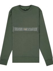 Hugo Boss Bluza w kolorze zielonym rozmiar: XXL. Zielone bluzy bez kaptura męskie Hugo Boss, xxl. Za 442.99 zł.