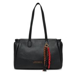 Torebka LOVE MOSCHINO. Czarne torebki klasyczne damskie Love Moschino, bez wzorów, bez dodatków. Za 759.99 zł.