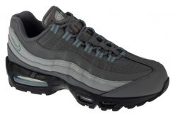 Buty sportowe Sneakersy męskie, Air Max 95. Szare buty sportowe na co dzień męskie Nike, z materiału, bez zapięcia, trekkingowe, nike air max. Za 729.99 zł.