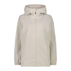 Kurtka przeciwdeszczowa damska CMP Verge Jacket Fix Hood. Białe kurtki damskie CMP, xs, bez kaptura. Za 248.99 zł.