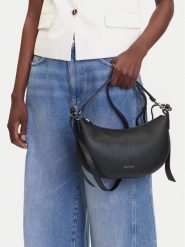 Coccinelle Torebka E1 SHA 13 03 01 Czarny. Czarne torebki klasyczne damskie Coccinelle, bez wzorów, ze skóry, bez dodatków. Za 969.99 zł.