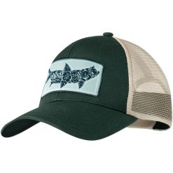 Czapka z daszkiem BUFF EXPLORE TRUCKER CAP SALT. Żółte czapki męskie Buff, bez wzorów, sportowe. Za 100.99 zł.
