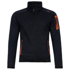 Bluza męska turystyczna CMP 3H60747N. Zielone bluzy bez kaptura męskie CMP, l. Za 199.49 zł.