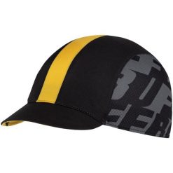 Czapka z daszkiem BUFF PACK CYCLE CAP LOGO. Czarne czapki męskie Buff, na lato, bez wzorów, z elastanu. Za 139.99 zł.