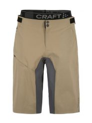 Craft Szorty kolarskie "ADV Offroad XT" w kolorze beżowym rozmiar: L. Brązowe szorty męskie Craft, bez wzorów, z materiału. Za 200.13 zł.
