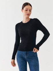 JDY Sweter 15277223 Czarny Regular Fit. Czarne swetry klasyczne damskie JDY, xl, z wiskozy, bez kołnierzyka. Za 129.99 zł.