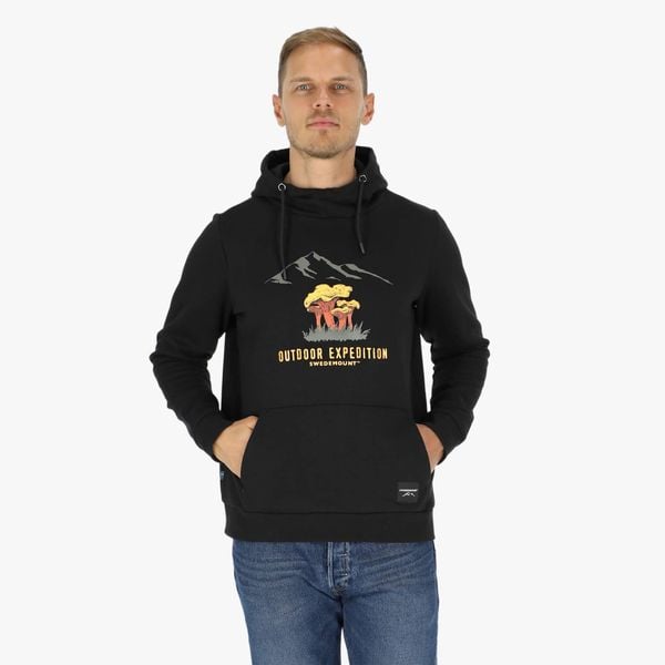 Bluza z kapturem Męska Swedemount Forest Hood. Brązowe bluzy z kapturem męskie SWEDEMOUNT, m. W wyprzedaży za 179.99 zł.