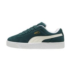 Buty sportowe męskie Puma Suede Xl Ocean. Zielone buty sportowe na co dzień męskie Puma, ze skóry, bez zapięcia, trekkingowe, Puma Suede. Za 358.70 zł.