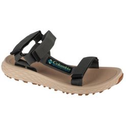 Sandały Columbia Konos Globetrot Sandal 2126931028 szare. Szare sandały męskie z gumy, bez zapięcia. W wyprzedaży za 311.49 zł.