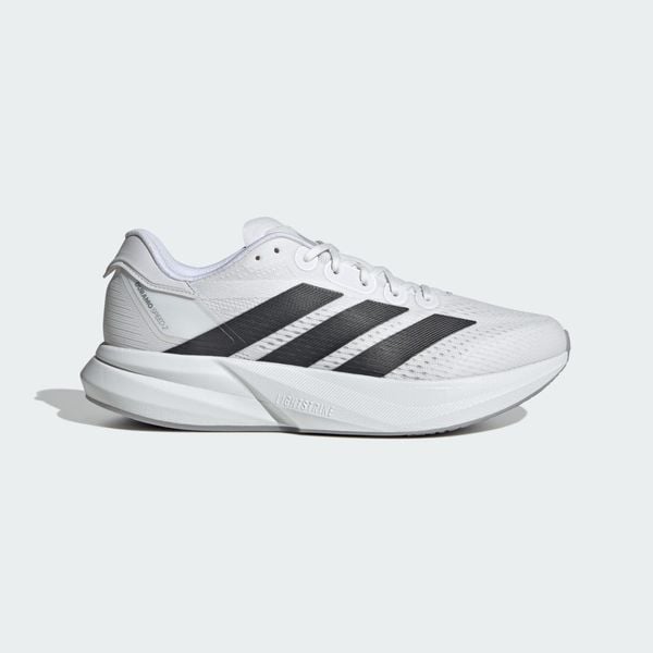 Buty Duramo Speed 2 Running. Białe obuwie do biegania damskie Adidas. Za 381.50 zł.
