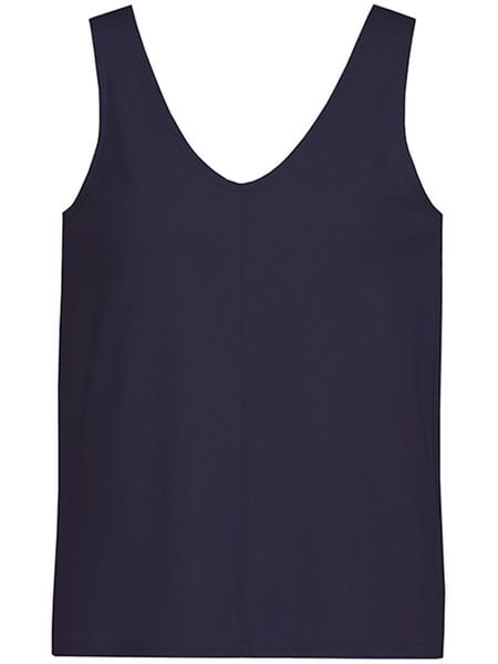 Herrlicher Top "Vala" w kolorze granatowym rozmiar: XL. Niebieskie topy damskie Herrlicher, xl, bez wzorów, bez kołnierzyka. Za 98.87 zł.