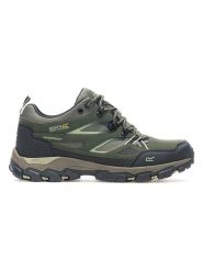 Regatta Buty turystyczne "Holcombe III" w kolorze khaki rozmiar: 46. Brązowe buty trekkingowe męskie Regatta, z materiału, bez zapięcia, outdoorowe. Za 196.70 zł.