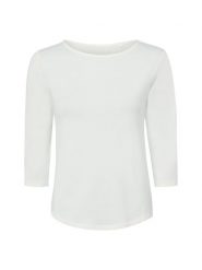 Franco Callegari koszulka z długim rękawem Kobiety Bawełna biały, XXXL. Białe t-shirty damskie Franco Callegari, uniwersalny, bez wzorów, z bawełny, bez kołnierzyka. Za 89.95 zł.