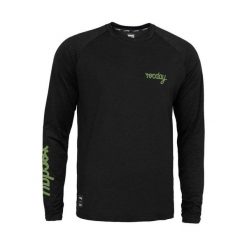 Bluza rowerowa męska Rocday Evo Race Sanitized®. Białe bluzy bez kaptura męskie ROCDAY, bez wzorów, z jersey, sportowe, bez kołnierzyka, bez ramiączek. Za 188.99 zł.