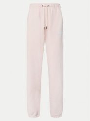 Guess Jeans Spodnie dresowe W5RB63 K68I4 Beżowy Regular Fit. Brązowe jeansy damskie Guess Jeans, m, z aplikacjami, z bawełny. Za 169.99 zł.