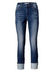 Heine Dżinsy - Slim fit - w kolorze niebieskim rozmiar: 38. Niebieskie jeansy damskie Heine. Za 96.60 zł.