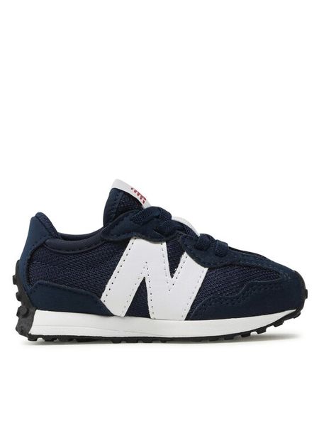 New Balance Sneakersy IH327CNW Granatowy. Niebieskie buty sportowe chłopięce New Balance, ze skóry, bez zapięcia. Za 256.99 zł.