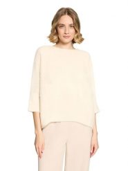 Betty Barclay Sweter w kolorze beżowym rozmiar: 36. Brązowe swetry klasyczne damskie Betty Barclay, bez kołnierzyka. Za 224.95 zł.
