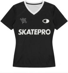Odzież T-shirts unisex SkatePro Since 96 Active Womens Koszulka - M. Czarna t-shirty damskie SKATEPRO, m, bez wzorów, bez kołnierzyka. Za 141.99 zł.