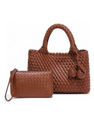 SUVRAI Torebka w kolorze jasnobrązowym - 24 x 22 x 13 cm rozmiar: onesize. Brązowe torebki klasyczne damskie SUVRAI, bez wzorów, z materiału, bez dodatków. Za 165.99 zł.