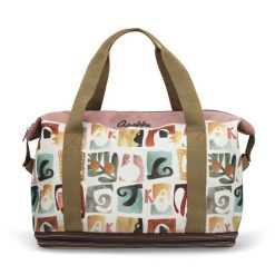 Torba podróżna damska Anekke, wykonana z materiału tekstylnego z dekoracyjnym nadrukiem pojemna, 42578-001. Torebki klasyczne damskie Anekke, bez wzorów, z nadrukiem, bez dodatków. Za 299.00 zł.