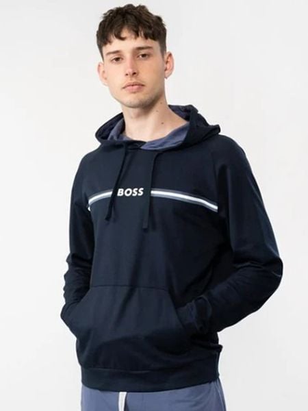 Hugo Boss Underwear Bluza w kolorze granatowym rozmiar: S. Niebieskie bluzy z kapturem męskie Hugo Boss Underwear, s, z bawełny. Za 272.45 zł.