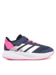 Adidas Sneakersy Duramo SL JQ3018 Granatowy. Niebieskie buty sportowe dziewczęce Adidas, bez wzorów, z materiału, bez zapięcia. Za 169.99 zł.