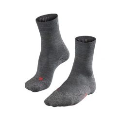 Skarpetki Falke TK2 Sensitive. Szare skarpetki męskie Falke, bez wzorów, z materiału. Za 161.50 zł.