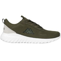 Buty do chodzenia męskie Kappa Jona. Białe buty sportowe na co dzień męskie Kappa, z materiału, bez zapięcia, trekkingowe. Za 115.09 zł.