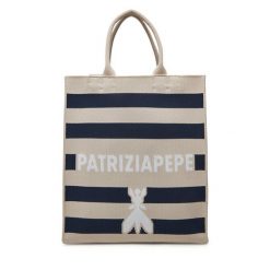 Torebka Patrizia Pepe. Brązowe torebki klasyczne damskie Patrizia Pepe, bez wzorów, bez dodatków. Za 489.99 zł.