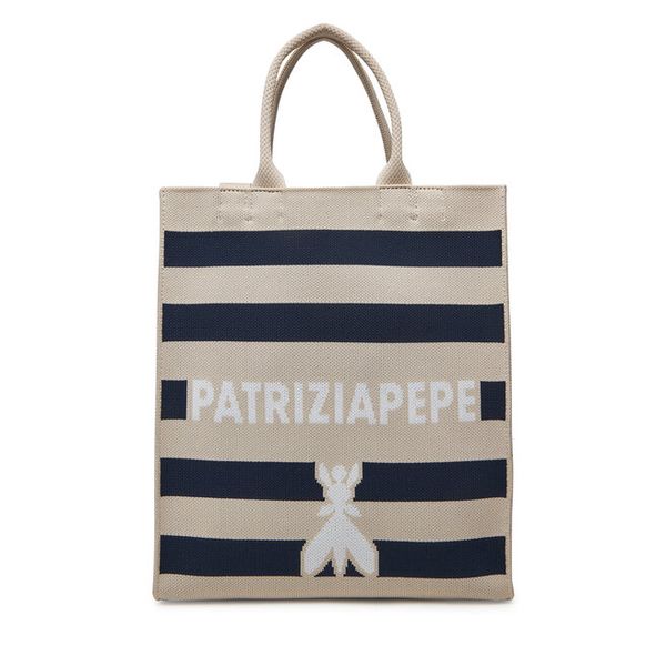 Torebka Patrizia Pepe. Brązowe torebki klasyczne damskie Patrizia Pepe, bez wzorów, bez dodatków. Za 489.99 zł.